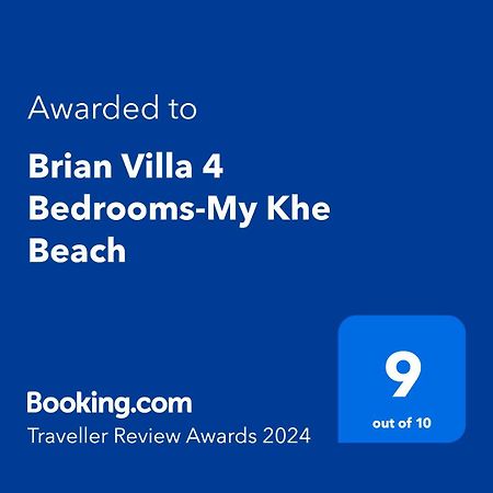 Brian Villa 4 Bedrooms-My Khe Beach Đà Nẵng Kültér fotó